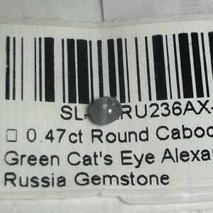.47 ct Natural Loose Green Cat's Eye Alexandrite Gemstone w/ tags!